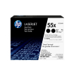  Original HP 55X CE 255 XD Toner schwarz High-Capacity Doppelpack (ca. 12.500 Seiten) 